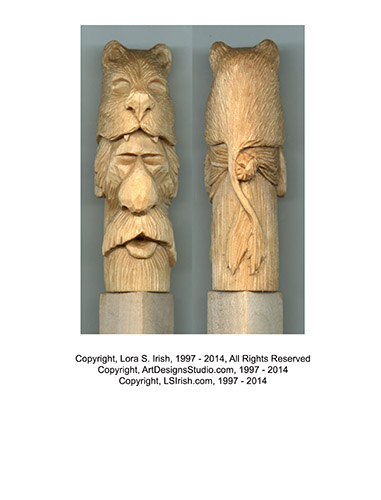 Wood Cane Carving Patterns