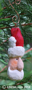 free wood carving santa pattern