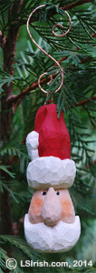 free wood carving santa pattern