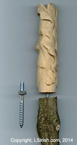 Wood Carving Walking Sticks, Gluing Your Joint, Free ...