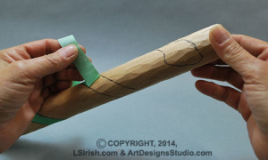 wood carving free project by Lora S. Irish