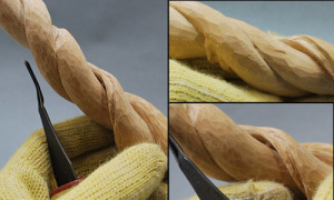 how to smooth your wood carving