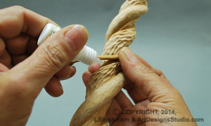 free wood carving cane instructions by Lora Irish