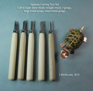 Japanese Wood Carving Tool Set