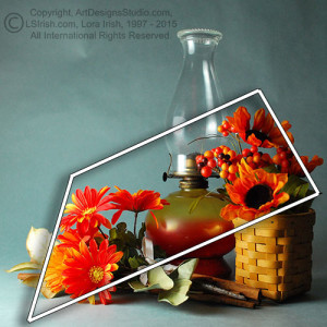 Color arrangements in photos for pyrography