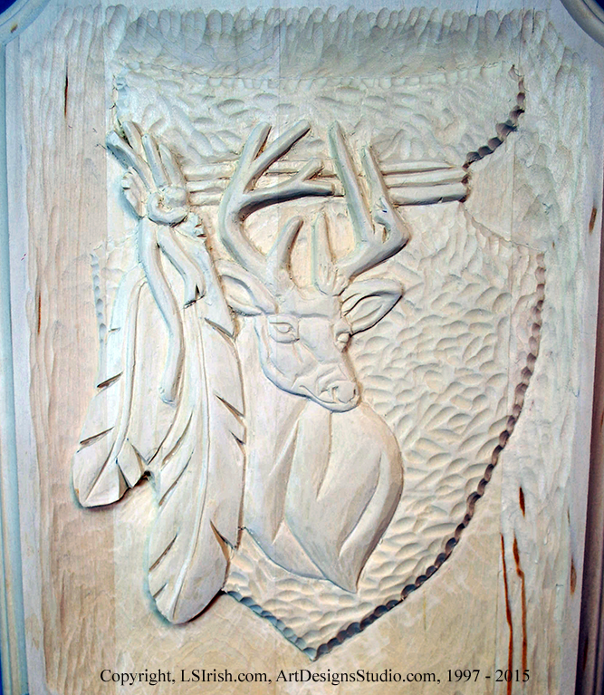 Mule Deer Relief Wood Carving Free Project by Lora Irish ...