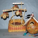 Free Craft Gourd Art Bird House Project