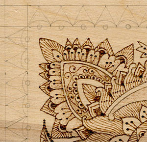 Henna Tattoo Pyrography Project