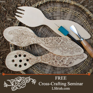 Cross Crafting Wood Carving. Pyrography, and Scroll Saw Free Project