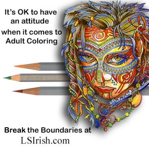 adult coloring portraits