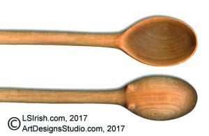 Wood Carivng a Basic Wooden Spoon