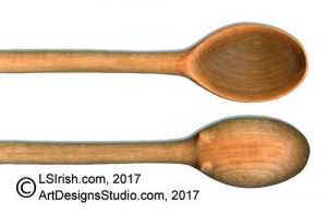 Spoon, Fork, and Ladle Styles for Wood Carving