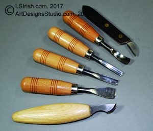 Wood Carving Tools for Carving a Wooden Spoon