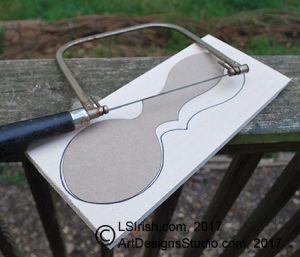 Using a coping saw