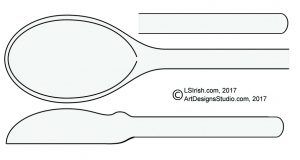 basic wooden spoon pattern