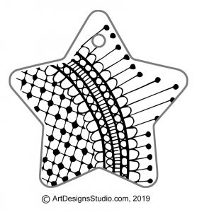 free doodle pattern