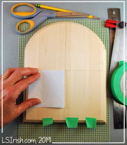 how to get your pattern on the wood