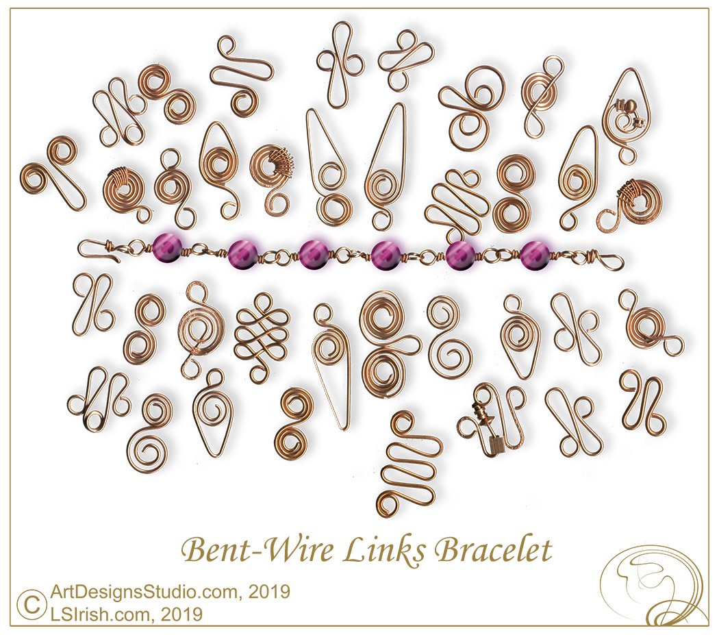 Wire Wrapped Copper Jewelry Designs | LSIrish.com